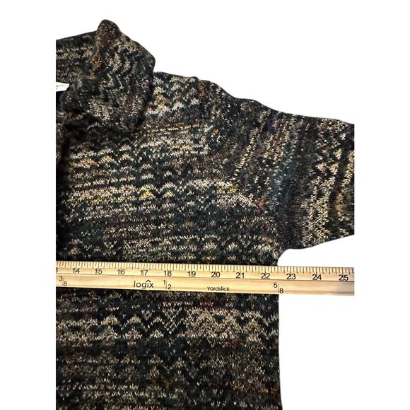 Christopher & Banks Knit Button-Front Cardigan XL MarledKnit Cottagecore Preppy - Picture 5 of 7